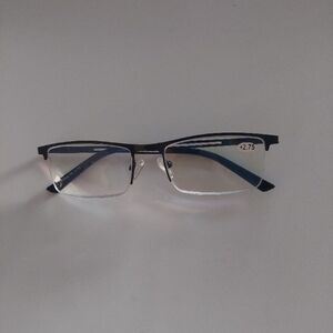 Lot of 3‎ Black Rectangular Reading Glasses 2.75
